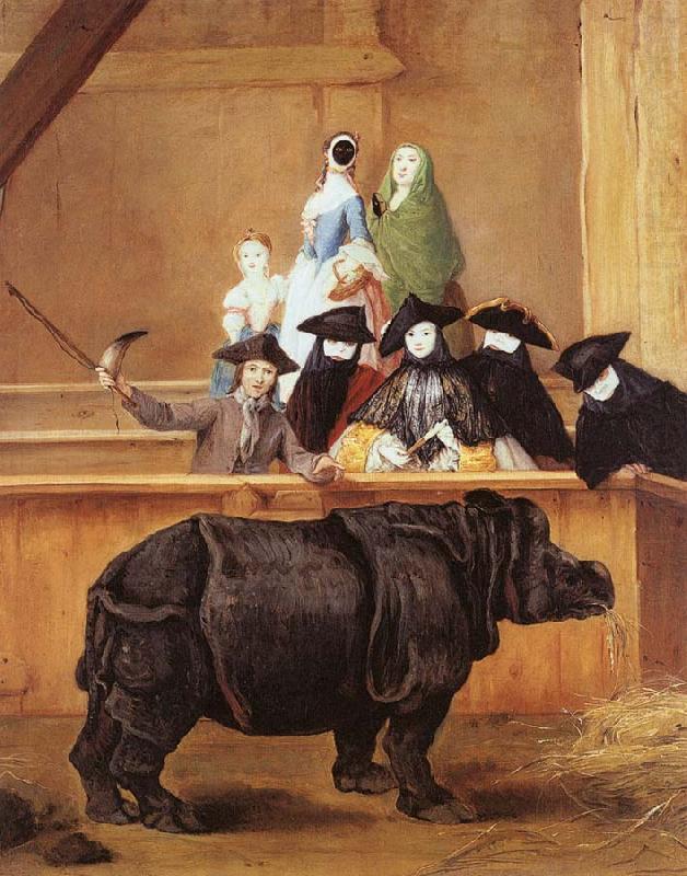 The Rhinoceros, Pietro Longhi